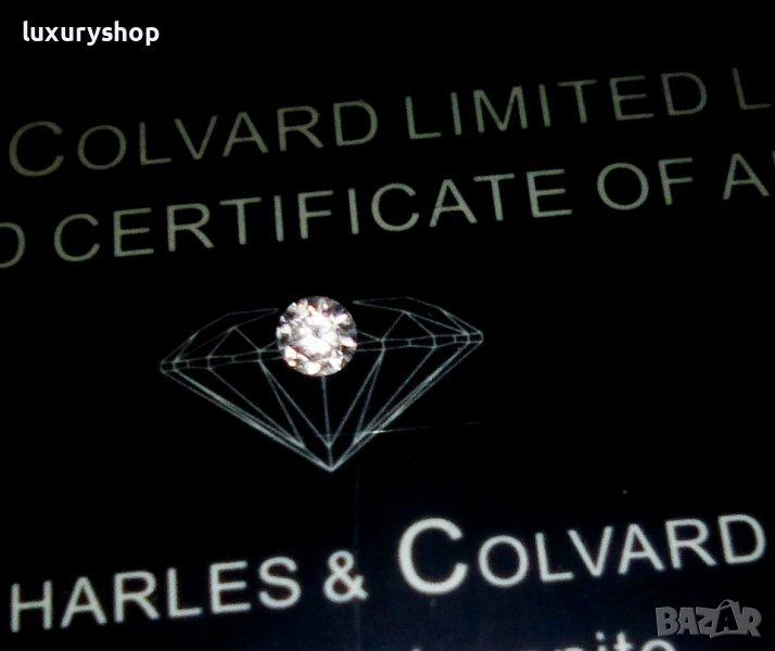 Charles & Colvard, Forever One, Diamont, Round Brilliant - 1.00 ct, снимка 1