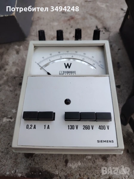 Ватметър Simens , снимка 1