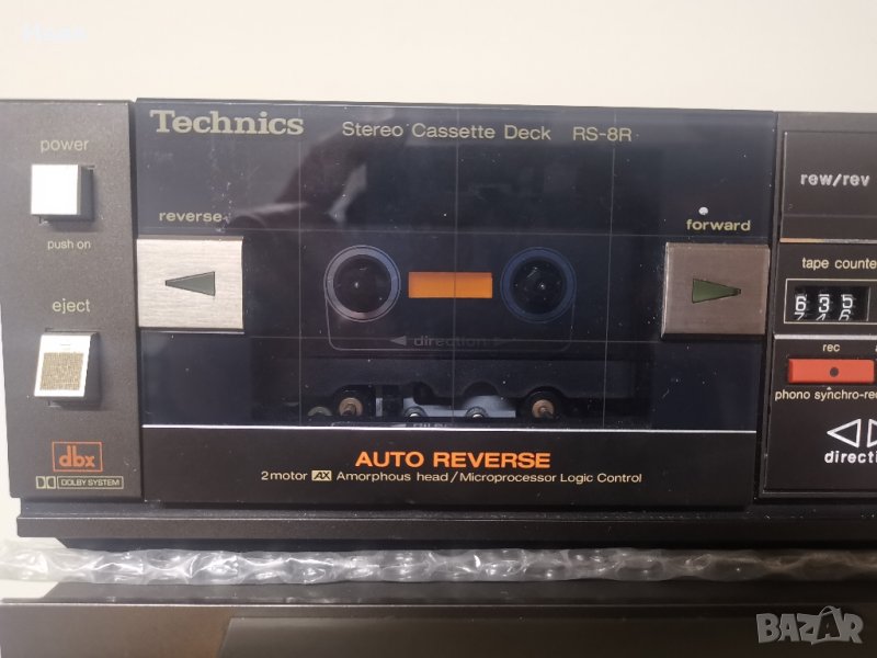 Technics rs 8r касетен дек, снимка 1