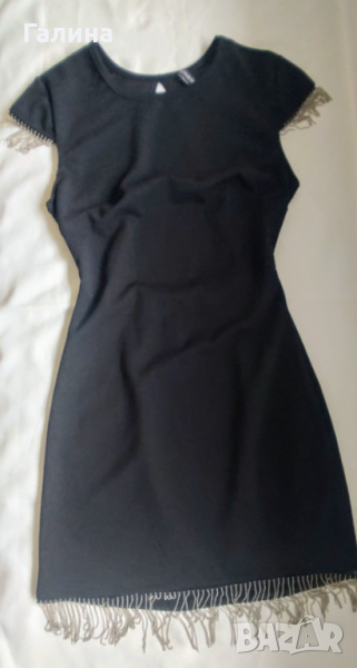 Черна мини рокля, снимка 1