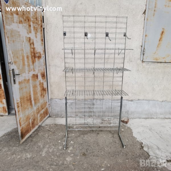 Стойка - щендер - стелаж за магазин.Неръждаема - магазинско оборудване, снимка 1