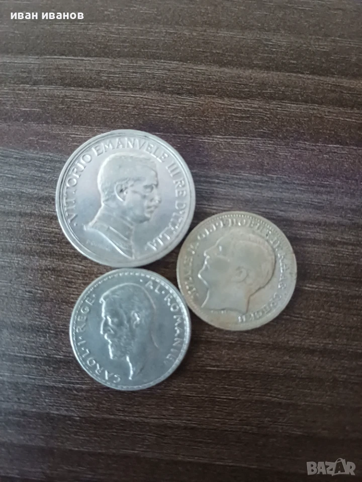 Лот сребърни монети в много добро състояние, снимка 1