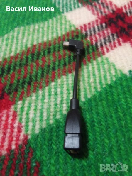 Micro Usbto USB converter OTG Преходник, снимка 1