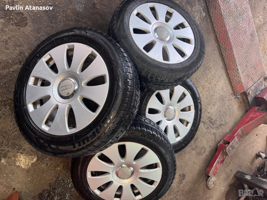 Джанти с гуми 215/55/16, снимка 1