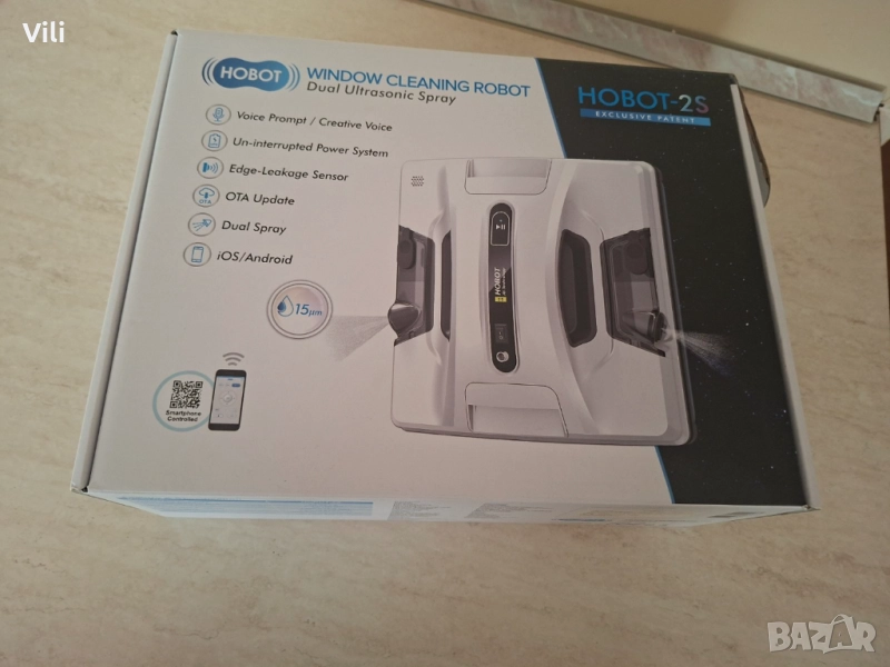 Робот за почистване на прозорци Hobot - 2S, снимка 1