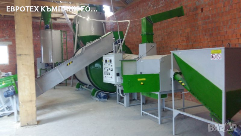 Барабанна сушилня за сушене на дървени трици, снимка 1