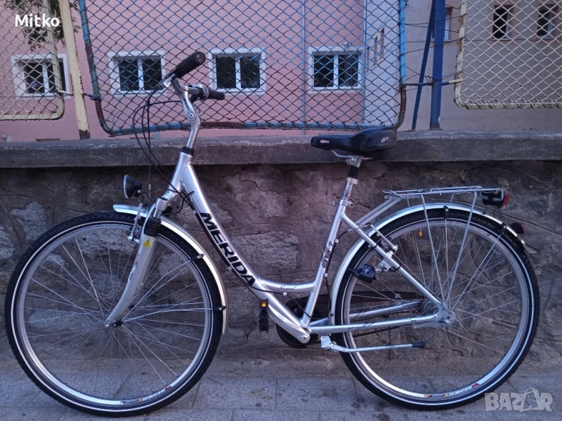 28 цола алуминиев велосипед с 7 скорости усилени капли амортисьори предни като нов , снимка 1