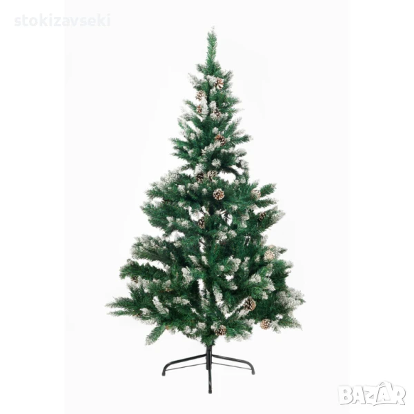 Изкуствена коледна елха, 150 см, снимка 1