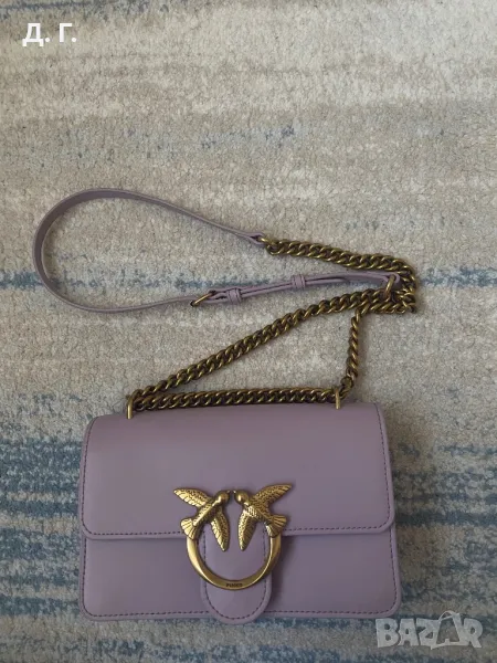 Лилава чанта на Pinko, снимка 1