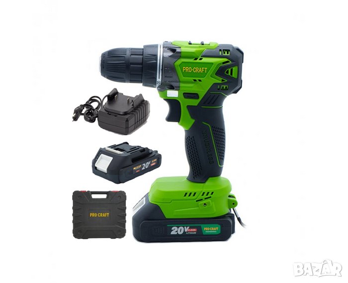 PROCRAFT PA20BL Акумулаторен винтоверт, снимка 1