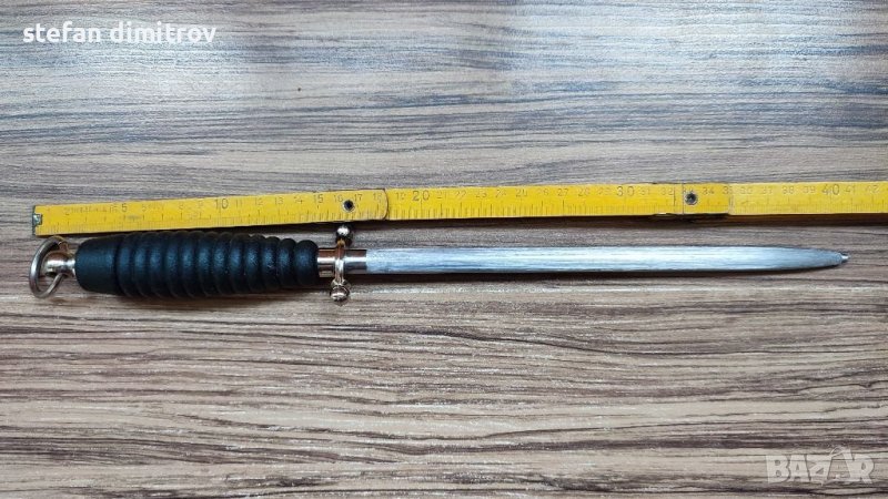 Немски масат Dreizack Germany Hartverchromt Knife Sharpener Honing Steel  15" Long /g, снимка 1