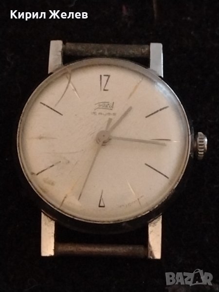 СТАР РЯДЪК МОДЕЛ ЧАСОВНИК ZARIA 15 RUBIN КОЛЕКЦИОНЕРСКИ МОДЕЛ 33253, снимка 1