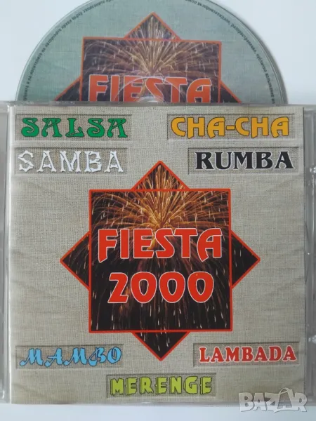 Fiesta 2000 - Salsa, Rumba, Merenge, Mambo, Lambada - оригинален диск PolySound, снимка 1
