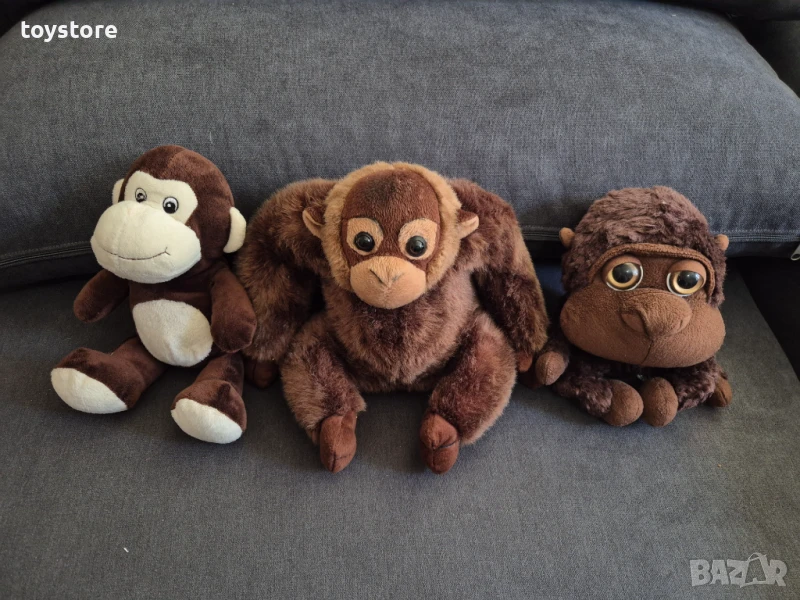 Лот Плюшени играчки Маймунки, снимка 1