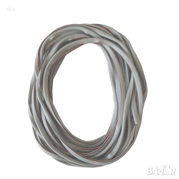 Лайсна за врата, 5М., сива, снимка 1