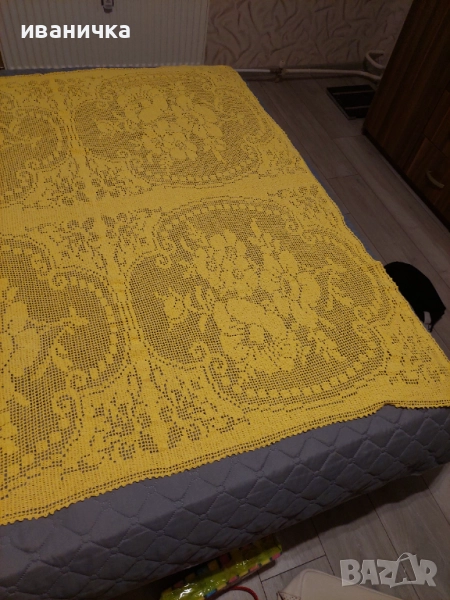 Продавам плетени покривки на една кука, снимка 1