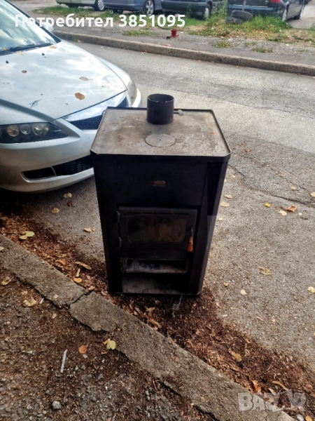 Камина с водна риза за парно отопление.с Водна помпа и упс  в комплект , снимка 1