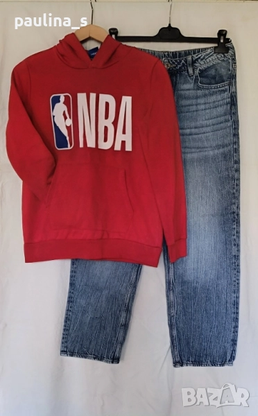 XS / S / Марков лот от дънки и суичър , снимка 1