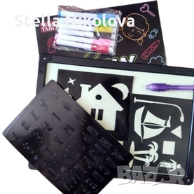 Рисуване със светлина, двустранна дъска, снимка 1