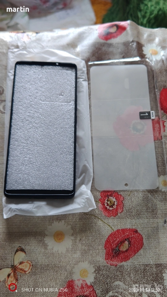 ZTE nubia z50 Удароустойчив Калъф и Протектор Хидрогел За Екрана, снимка 1