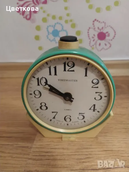 стар механичен будилник, снимка 1