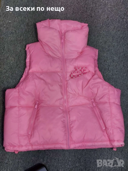 Ликвидация❗️🔥 Nike Louis Vuitton Дамски Розов Къс Елек Найк Луис Витон Код LFS839, снимка 1