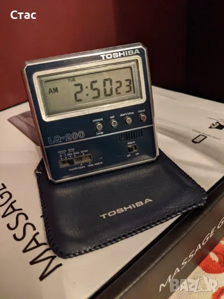 Toshiba Travel Clock Alarm Japan, снимка 1