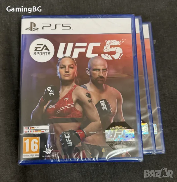 чисто нова UFC 5 за PS5, неразопакована, снимка 1