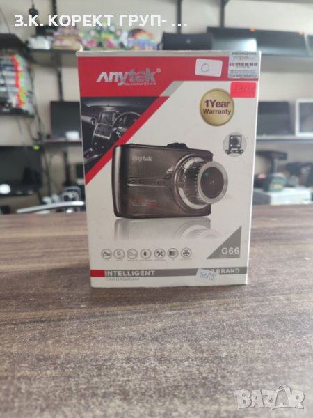 Видеорекордер Anytek G66 със задна камера, снимка 1