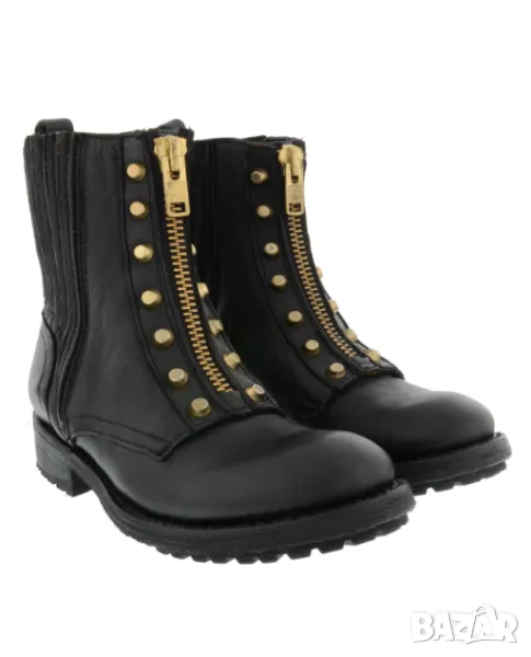 Мото боти /ботуши Ash Rachel Дамски ботуши Кожени номер 37, снимка 1