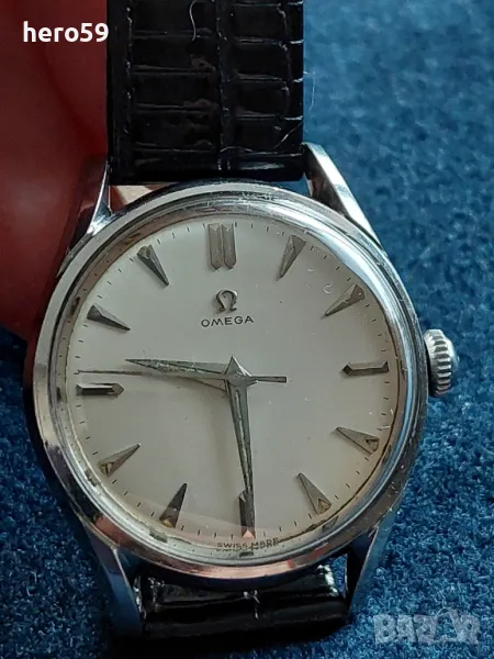 Omega-мъжки часовник Омега cal.420-1950год.отлично състояние., снимка 1
