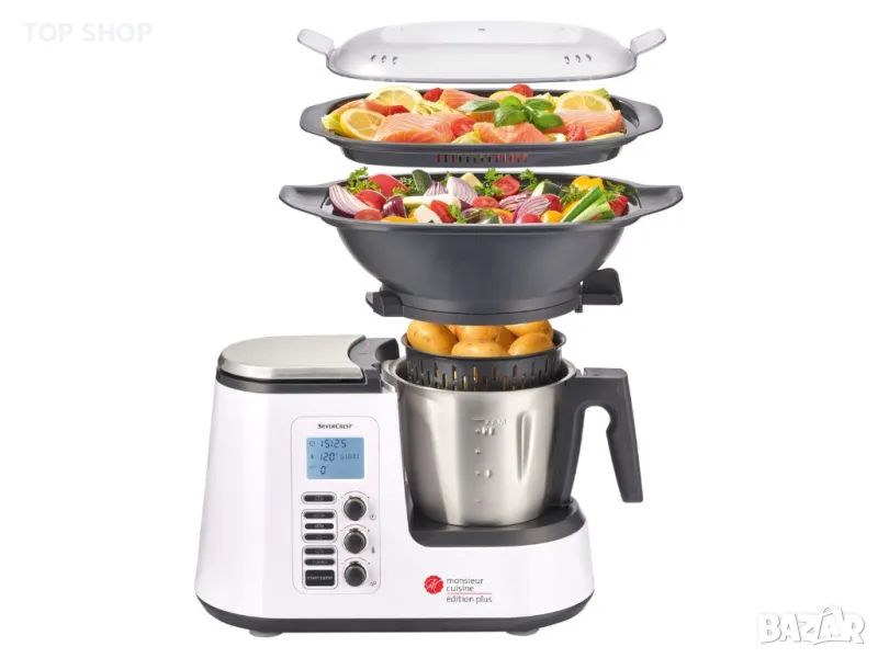 Мултифункционален кухненски робот Silvercrest Monsieur Cuisine Edition Plus, снимка 1