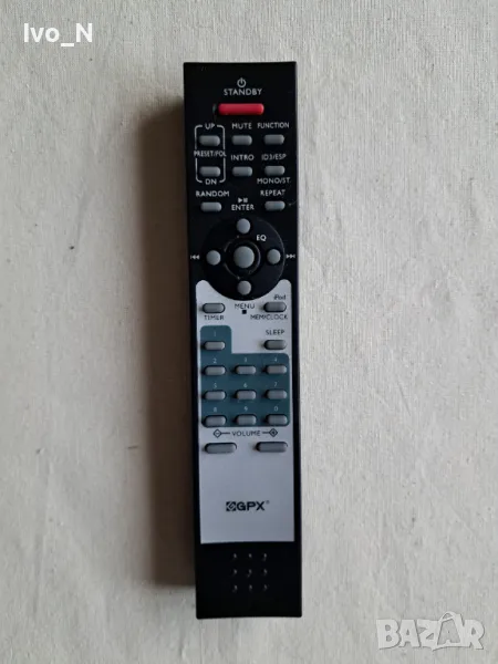 Дистанционно за аудио системи GPX., снимка 1