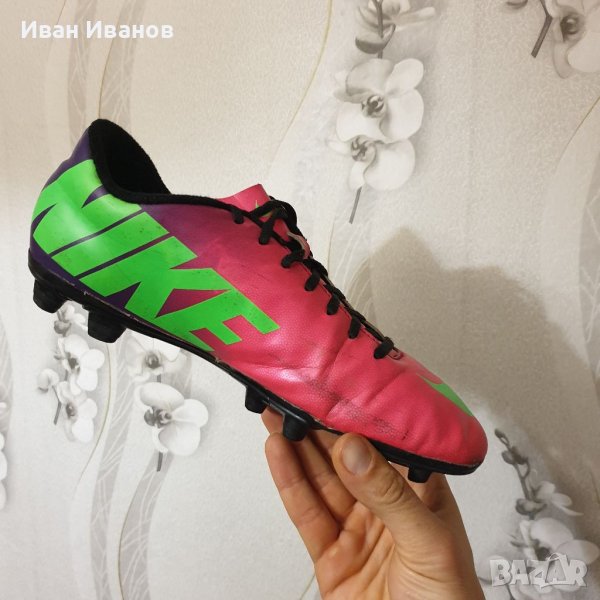 бутонки NIKE MERCURIAL VORTEX FG номер 44 -44,5, снимка 1