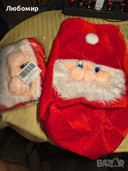 Дядо Коледа Голям чувал Чорап Големи Подаръчни Торбички Коледа Торбички Дядо Коледа

, снимка 1