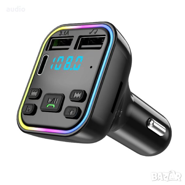 Bluetooth FM Transmitter за автомобили, снимка 1