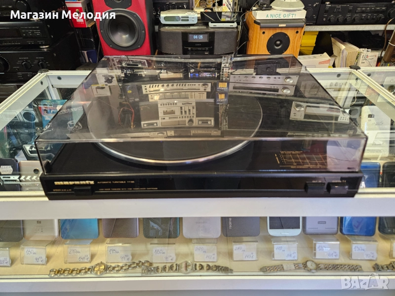 Грамофон Marantz TT185  В отлично техническо и визуално състояние., снимка 1