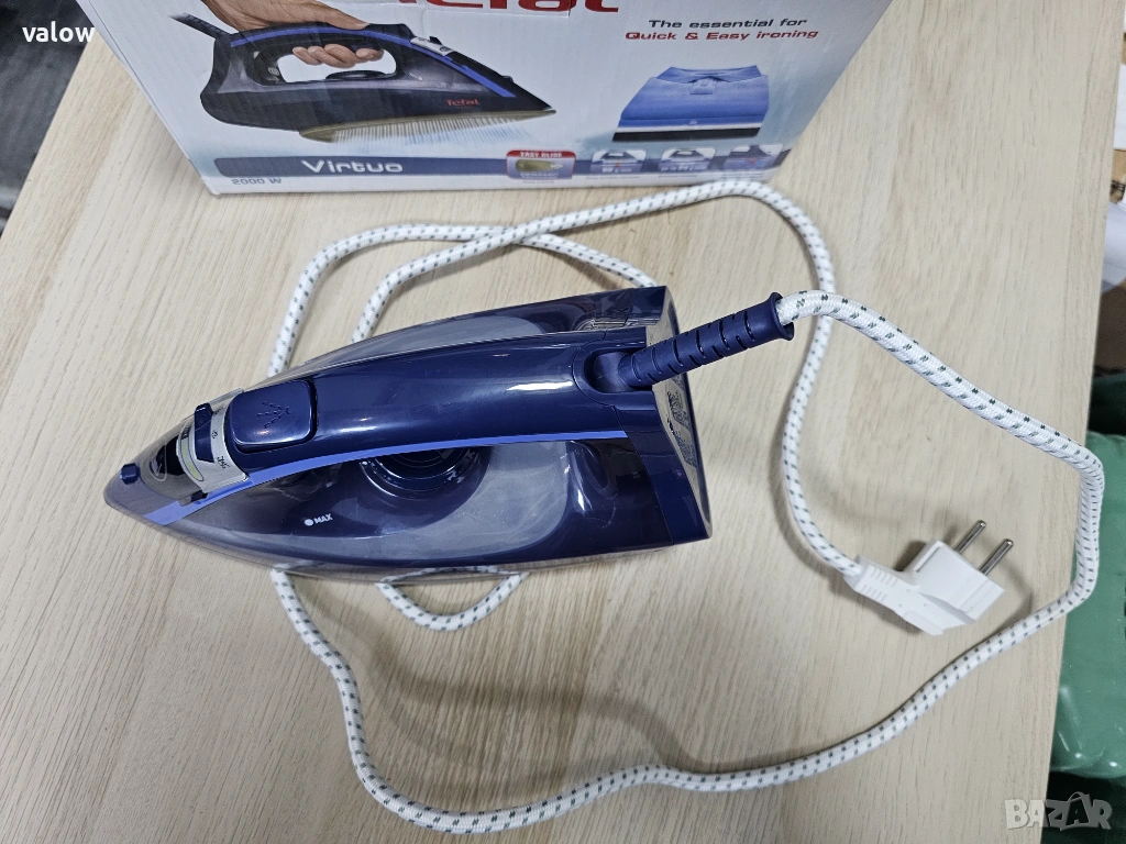 Парна ютия Tefal Virtuo, снимка 1