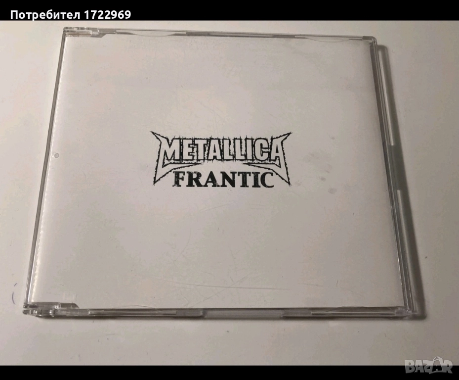 Metallica single cd, снимка 1