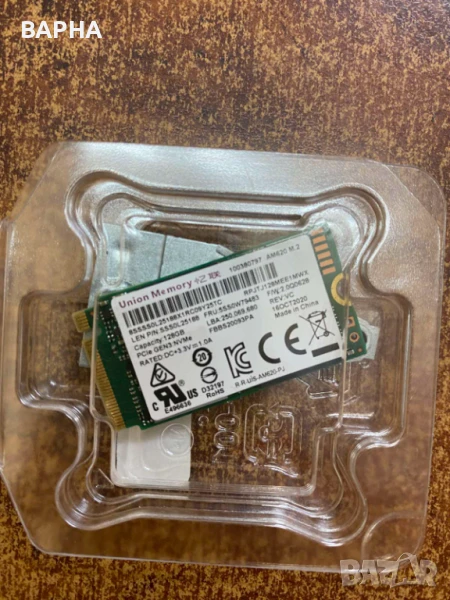 128GB SSD M2 2280 PCIE, снимка 1