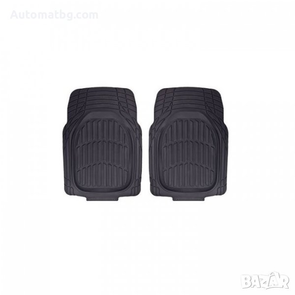 Комплект гумени стелки Automat, 2бр, Универсални, Черен, снимка 1