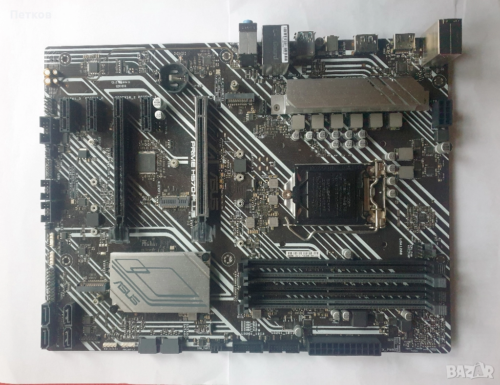 Дънна платка ASUS PRIME H570-PLUS за ремонт или части, снимка 1