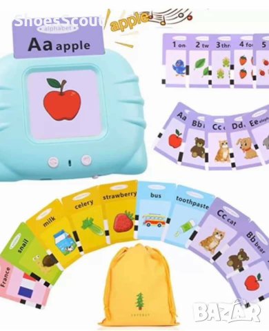 Образователна играчка за деца учител на английски език по метода Монтесори