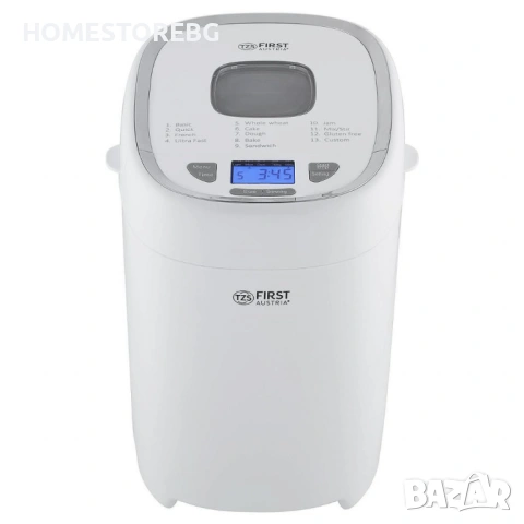 Хлебопекарна FIRST FA-5150-3 2г гаранция, снимка 3 - Хлебопекарни - 53515035
