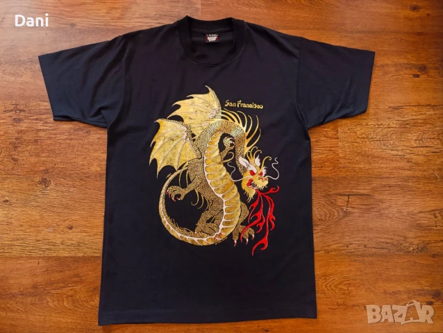 1989 San Francisco Golden Dragon Vintage тениска