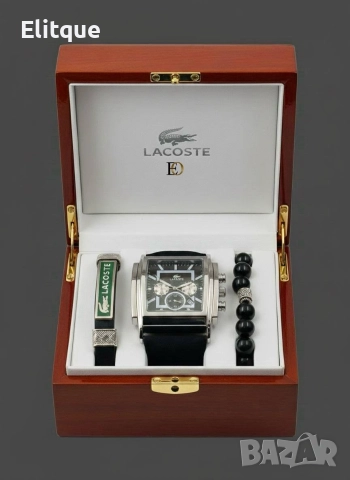 подаръчни комплекти  lacoste hublot chanel , снимка 2 - Подаръци за мъже - 52908164