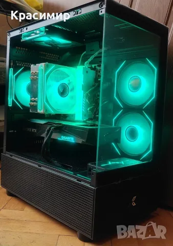 Геймърски компютър Ryzen 5600, GeForce RTX 3060ti,32gb ddr4,1tb ssd, снимка 6 - Геймърски - 54242350