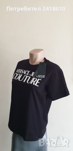 Versace Jeans Couture Cotton Womens Size M/L НОВО! Дамска Тениска! ОРИГИНАЛ!, снимка 13 - Тениски - 40841307