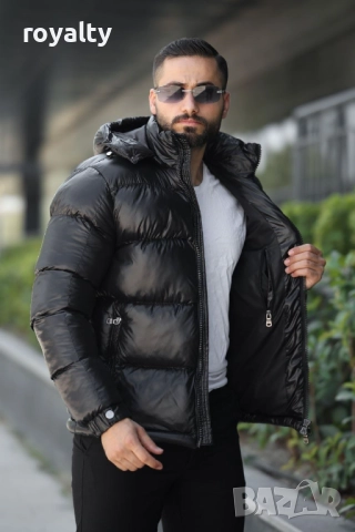 U.S. Polo Ralph Lauren Черно Зимно Мъжко Яке , снимка 2 - Якета - 52670124