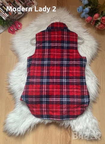 Кариран ватиран елек, снимка 3 - Елеци - 50898119